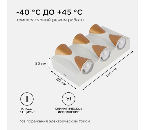 Накладной светильник Apeyron Electrics 31-01