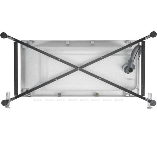 Акриловая ванна Aquanet Bright 145x70 см с каркасом 00239668