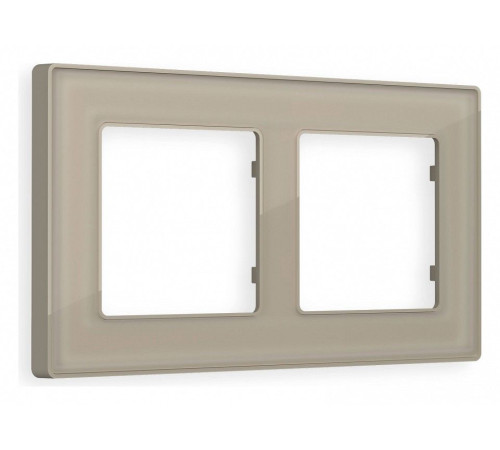 Рамка на 2 поста Ambrella Volt Arctic AF580362