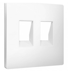 Накладка для розетки RJ-11 или RJ-45 Ambrella Volt ALFA AP1321