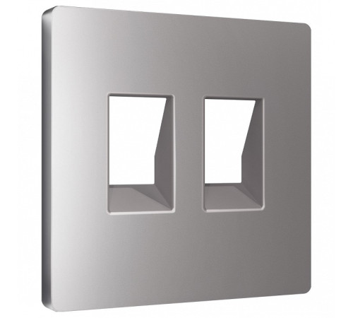 Накладка для розетки RJ-11 или RJ-45 Ambrella Volt ALFA AP5121