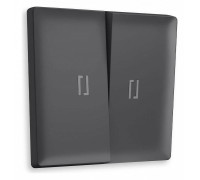 Клавиши для выключателя двухклавишного c подсветкой Ambrella Volt Quant AP9040