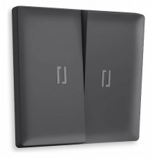 Клавиши для выключателя двухклавишного c подсветкой Ambrella Volt Quant AP9040