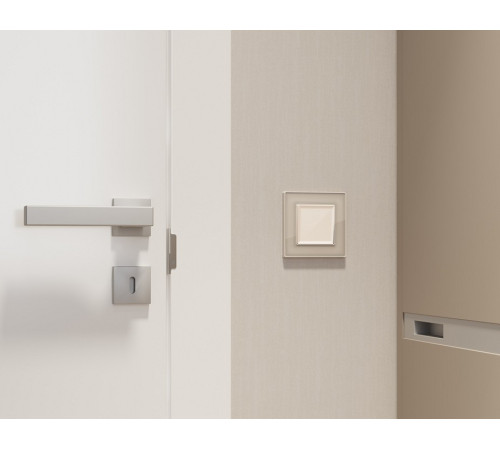 Выключатель двухполюсной самовозвратный без рамки Ambrella Volt MA MA301050