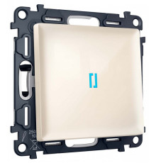 Выключатель самовозвратный одноклавишный с подсветкой, без рамки Ambrella Volt MA MA302060