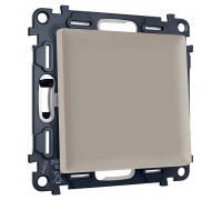 Выключатель двухполюсной самовозвратный без рамки Ambrella Volt MA MA361050