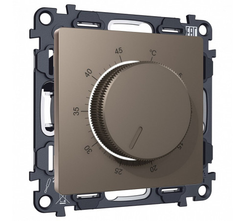 Терморегулятор электромеханический для теплого пола без рамки Ambrella Volt ALFA MA635710