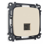 Розетка телефонная RJ-11 со штрокой, без рамки Ambrella Volt Quant MO332030