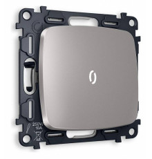 Выключатель одноклавишный с подсветкой без рамки Ambrella Volt Quant MO502015