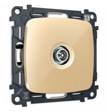 ТВ-розетка оконечная без рамки Ambrella Volt OMEGA MO613005