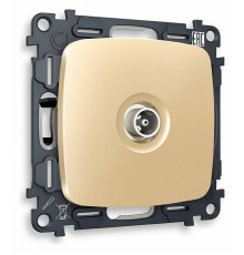 ТВ-розетка проходная без рамки Ambrella Volt Quant MO613030