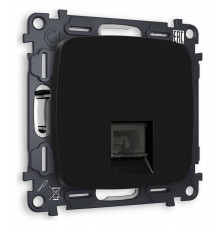 Розетка Ethernet RJ-45 и со шторками, без рамки Ambrella Volt Quant MO812010