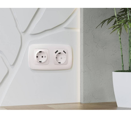 Рамка на 2 поста Ambrella Volt Ecta OF140202