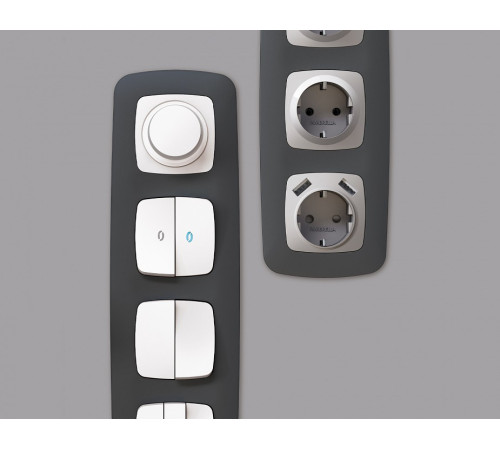 Рамка на 5 постов Ambrella Volt Ecta OF140805