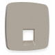 Накладка для розетки RJ-11 или RJ-45 Ambrella Volt Quant OP3720