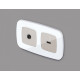 Накладка для ТВ-розетки Ambrella Volt Quant OP3730