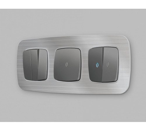 Клавиши для выключателя трехклавишного Ambrella Volt Quant OP6550