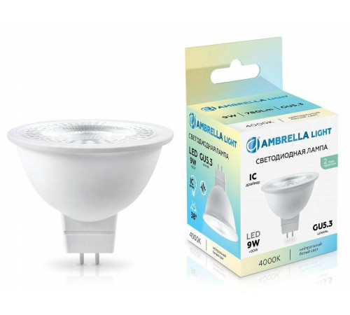 Лампа светодиодная Ambrella Light MR16 170904