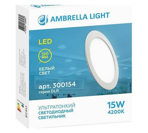 Встраиваемый светильник Ambrella Light DLR 300154