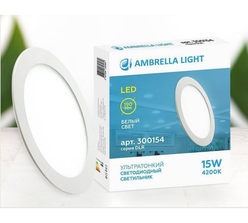 Встраиваемый светильник Ambrella Light DLR 300154