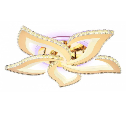 Потолочная светодиодная люстра Ambrella light FA FA1724 108 Вт с пультом FA1724
