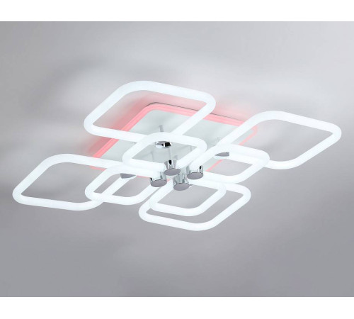 Потолочная светодиодная люстра Ambrella light FA FA3866 108 Вт с пультом FA3866