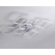 Потолочная светодиодная люстра Ambrella light FA FA3866 108 Вт с пультом FA3866