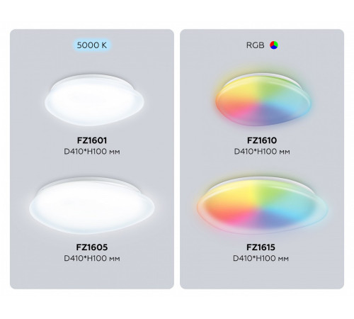 Накладной светильник Ambrella Light ORBITAL FZ1610
