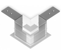 Соединитель угловой L-образный для треков встраиваемых Ambrella Light GL GL1039