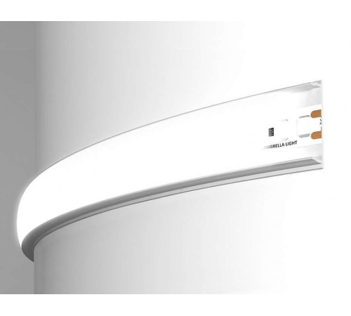 Профиль накладной гибкий Ambrella Light GP GP1600WH