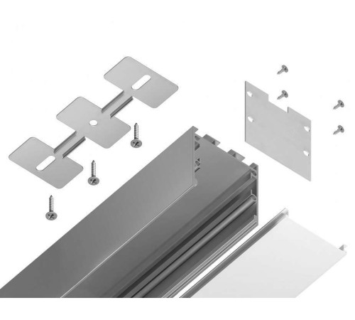 Профиль для светодиодной ленты Ambrella Light Profile System GP GP2550AL накладной GP2550AL