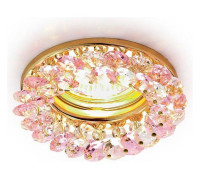 Встраиваемый светильник Ambrella light Crystal K206 PI/G K206 PI/G