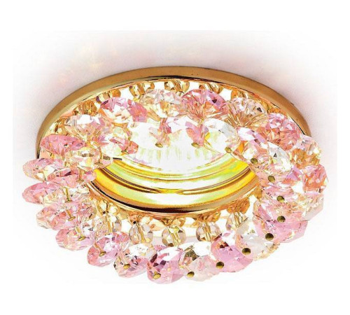 Встраиваемый светильник Ambrella light Crystal K206 PI/G K206 PI/G