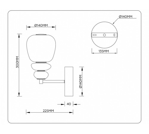 Бра Ambrella Light LH LH53168