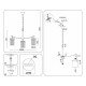 Подвесная люстра Ambrella light LH LH56031 LH56031