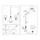 Подвесная люстра Ambrella Light HIGH LIGHT LH71214