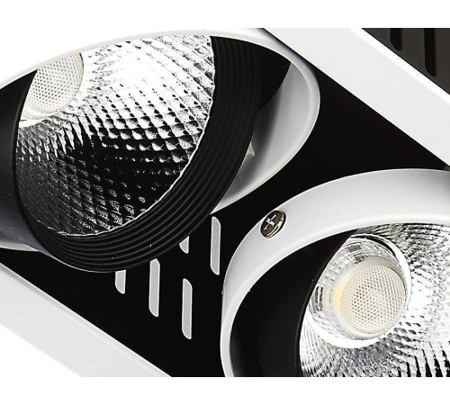 Встраиваемый светильник Ambrella Light Classic T81 T813 BK/CH 3*12W 4200K