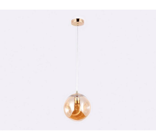 Подвесной светильник Ambrella light TR TR3510 1xE27 черный/золото TR3510