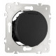 Розетка влагозащищенная с заземлением и со шторкой с крышкой Arte Milano am-202 202.41-1.black