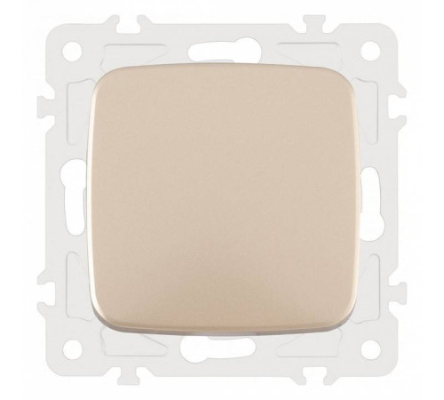 Выключатель перекрестный одноклавишный без рамки Arte Milano 205 205.34-1.shampan