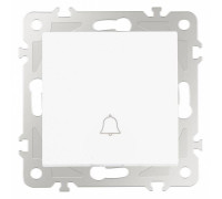 Кнопка звонка без рамки Arte Milano 206 206.36-1.white