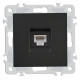 Розетка Ethernet RJ-45 без рамки Arte Milano am-206 206.45-1.black