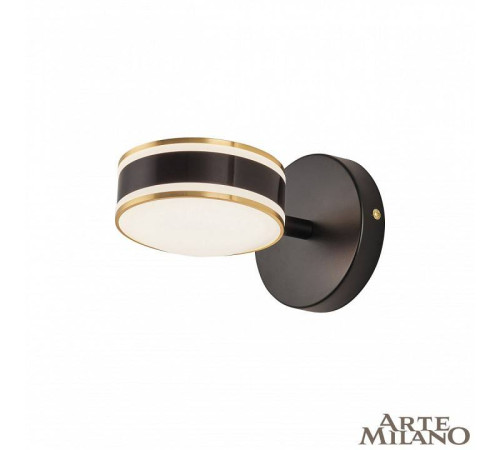 Бра Arte Milano Ferrara-71040 277599/1B BK/GD
