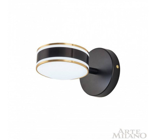 Бра Arte Milano Ferrara-71040 277599/1B BK/GD