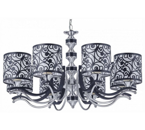 Подвесная люстра Arte Milano Florentia-4957 304957/8 Bk/Ni