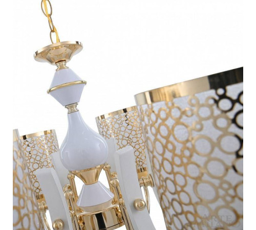 Подвесная люстра Arte Milano Florentia-6067 306067/6 Wh/Gd