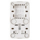 Блок с выключателями двухклавишными Arte Milano am-310 310.53-1.white