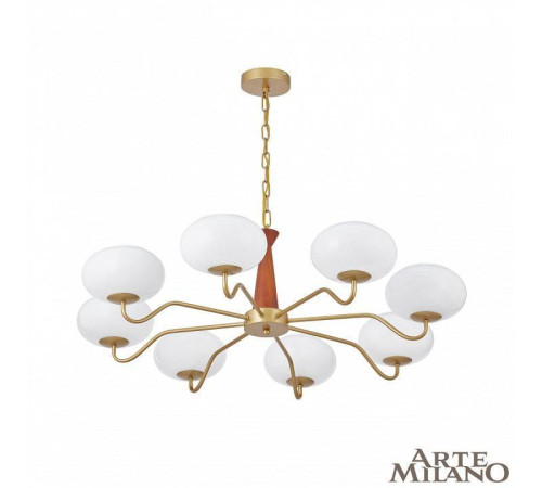 Подвесная люстра Arte Milano AM-Napoli 310166/D900/8 BS/WD