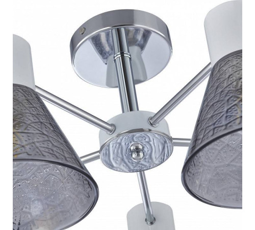 Люстра на штанге Arte Milano Napoli-322408 322408/5 CR+WH