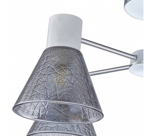 Люстра на штанге Arte Milano Napoli-322408 322408/5 CR+WH